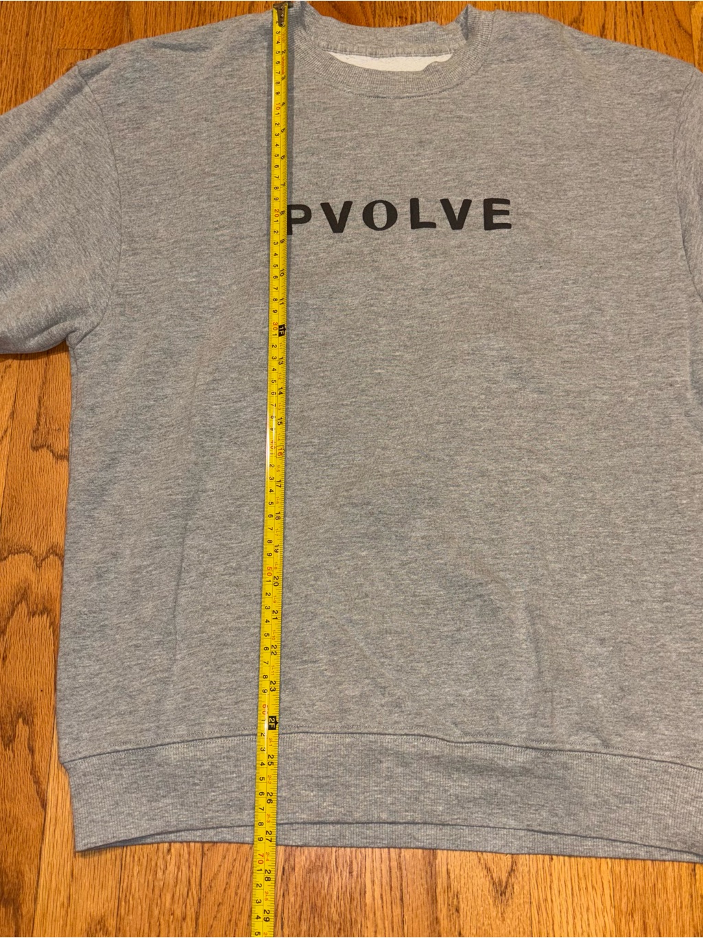 Pvolve Sweatshirt Crewneck Grey Size Medium — image 4 of 6